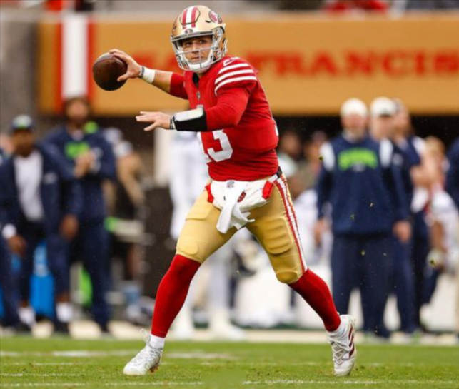 Brock Purdy is an American football quarterback for the San Francisco 49ers